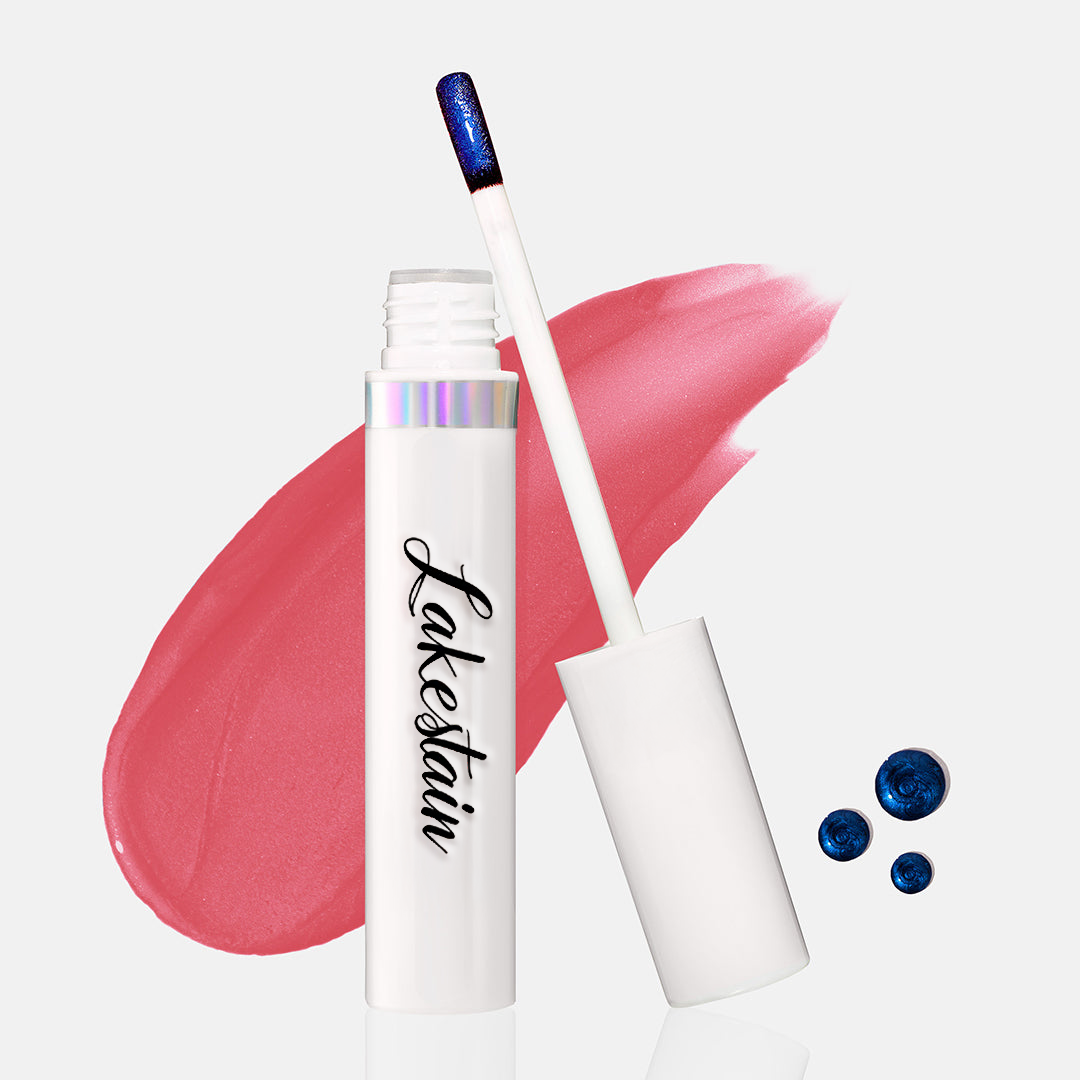 Lip stain peel off